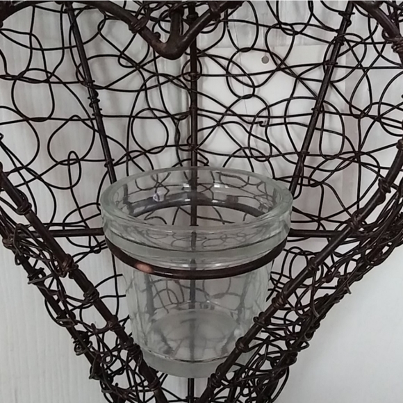 Home Interiors Accents Home Interiors Hanging Heart Tea Light Holder Poshmark